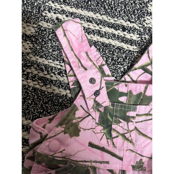 TRAILCREST 12-18 MONTHS PINK AND GREEN OVERALLS - Picture 7 of 9